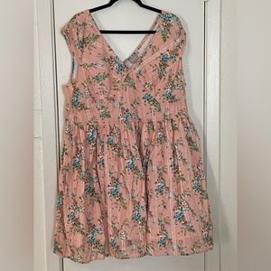 Flirty pink floral Eshakti dress